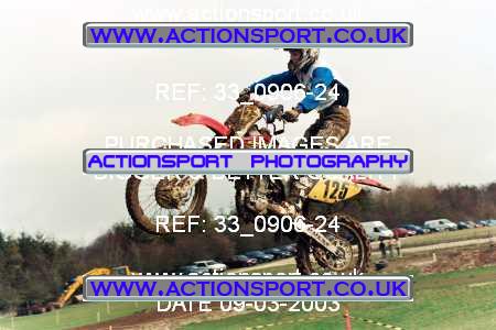 Photo: 33_0906-24 ActionSport Photography 09/03/2003 ACU Hampshire Motocross Club - Foxholes, Bishopstone  _1_Solos #125
