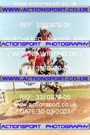 Photo: 33F0979-05 ActionSport Photography 30/03/2003 Warley Wasps SSC - Sherwood Forest _1_AMX #93