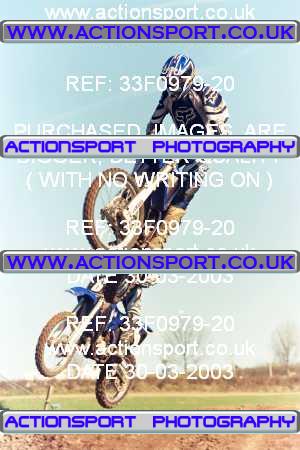 Photo: 33F0979-20 ActionSport Photography 30/03/2003 Warley Wasps SSC - Sherwood Forest _1_AMX #111
