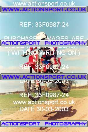 Photo: 33F0987-24 ActionSport Photography 30/03/2003 Warley Wasps SSC - Sherwood Forest _4_SW85s #5