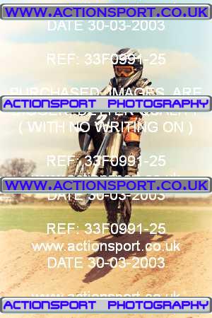Photo: 33F0991-25 ActionSport Photography 30/03/2003 Warley Wasps SSC - Sherwood Forest _5_65s #2
