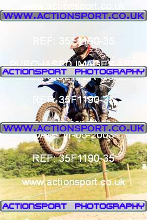 Photo: 35F1190-35 ActionSport Photography 11/05/2003 AMCA Cannock MCC - Heath Hayes  _1_250-750Experts #42