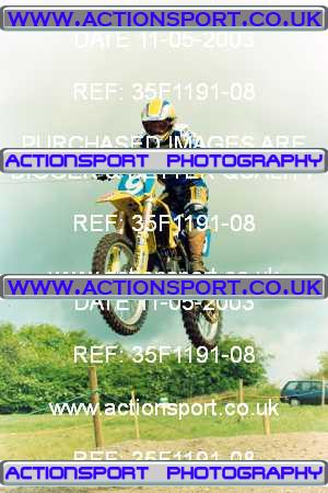 Photo: 35F1191-08 ActionSport Photography 11/05/2003 AMCA Cannock MCC - Heath Hayes  _2_125Seniors #9