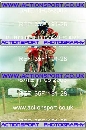 Photo: 35F1191-28 ActionSport Photography 11/05/2003 AMCA Cannock MCC - Heath Hayes  _2_125Seniors #9