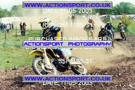 Photo: 35F1195-31 ActionSport Photography 11/05/2003 AMCA Cannock MCC - Heath Hayes  _2_125Seniors #9