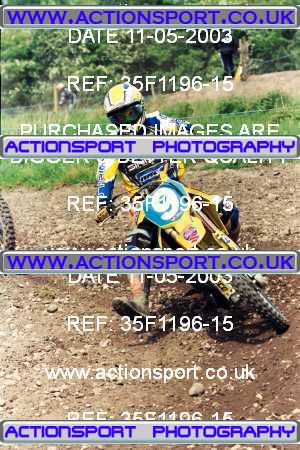 Photo: 35F1196-15 ActionSport Photography 11/05/2003 AMCA Cannock MCC - Heath Hayes  _2_125Seniors #9