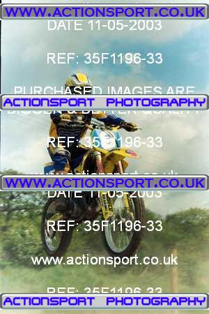 Photo: 35F1196-33 ActionSport Photography 11/05/2003 AMCA Cannock MCC - Heath Hayes  _2_125Seniors #9