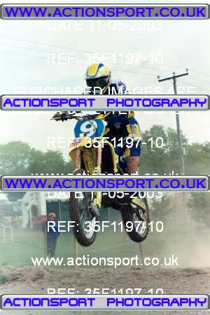 Photo: 35F1197-10 ActionSport Photography 11/05/2003 AMCA Cannock MCC - Heath Hayes  _2_125Seniors #9
