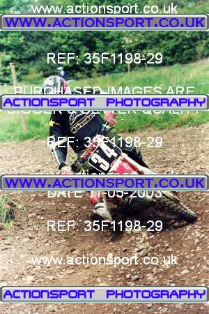 Photo: 35F1198-29 ActionSport Photography 11/05/2003 AMCA Cannock MCC - Heath Hayes  _3_JuniorsGp1 #34