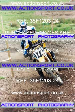 Photo: 35F1203-24 ActionSport Photography 11/05/2003 AMCA Cannock MCC - Heath Hayes  _6_JuniorsGp2 #172