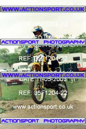 Photo: 35F1204-22 ActionSport Photography 11/05/2003 AMCA Cannock MCC - Heath Hayes  _6_JuniorsGp2 #172