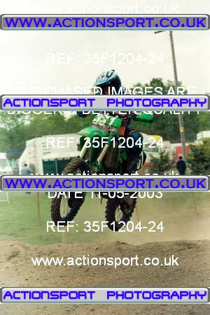 Photo: 35F1204-24 ActionSport Photography 11/05/2003 AMCA Cannock MCC - Heath Hayes  _6_JuniorsGp2 #331