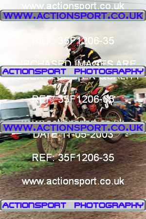 Photo: 35F1206-35 ActionSport Photography 11/05/2003 AMCA Cannock MCC - Heath Hayes  _3_JuniorsGp1 #34