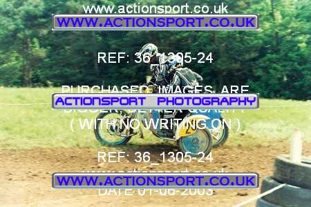 Photo: 36_1305-24 ActionSport Photography 01/06/2003 AMCA Shobdon & District MCC - Downwood Farm Shobdon  _1_Sidecars #20
