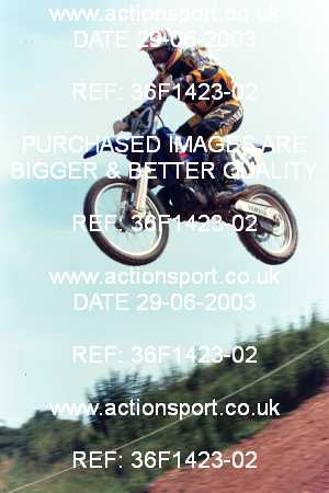 Photo: 36F1423-02 ActionSport Photography 29/06/2003 AMCA Bridgwater MXC - The Pan, Enmore  _3_Experts #14