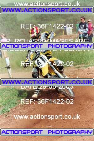 Photo: 36F1422-02 ActionSport Photography 29/06/2003 AMCA Bridgwater MXC - The Pan, Enmore  _3_Experts #41