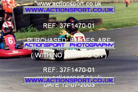Photo: 37F1470-01 ActionSport Photography 12/07/2003 NatSKA Kart Finals - Whilton Mill  _3_Class2_Class10 #5