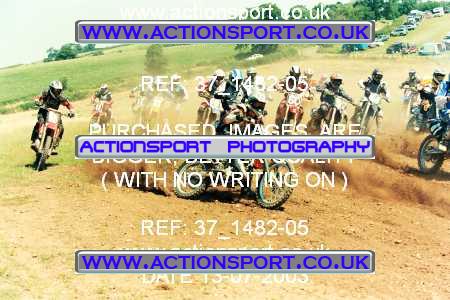 Photo: 37_1482-05 ActionSport Photography 13/07/2003 AMCA Polesworth MXC [Fourstroke Championships] - Stipers Hill  _1_JuniorsGroup1 #57