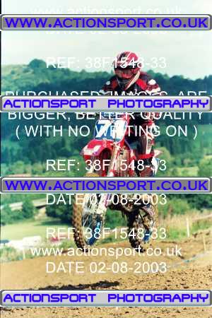 Photo: 38F1548-33 ActionSport Photography 02/08/2003 Severn Valley SSC All British - Brookthorpe _2_125Seniors #70