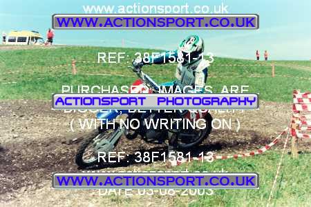 Photo: 38F1581-13 ActionSport Photography 03/08/2003 YMSA Hants & Dorset YMC - Martinstown _5_Novices #41