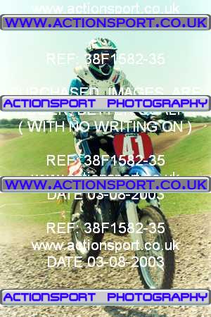 Photo: 38F1582-35 ActionSport Photography 03/08/2003 YMSA Hants & Dorset YMC - Martinstown _5_Novices #41
