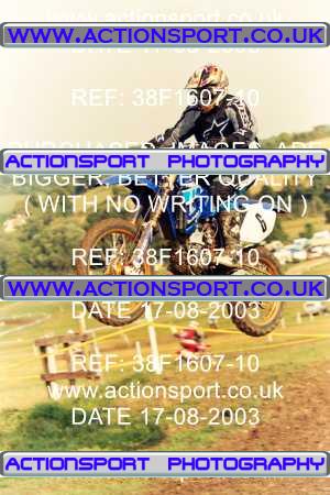 Photo: 38F1607-10 ActionSport Photography 17/08/2003 Moredon MX Aces of Motocross - Farleigh Castle _2_AMX-B #6
