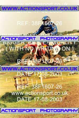 Photo: 38F1607-26 ActionSport Photography 17/08/2003 Moredon MX Aces of Motocross - Farleigh Castle _2_AMX-B #16