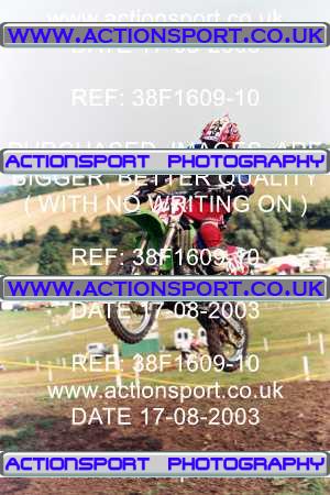 Photo: 38F1609-10 ActionSport Photography 17/08/2003 Moredon MX Aces of Motocross - Farleigh Castle _5_SW85s #44