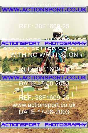 Photo: 38F1609-25 ActionSport Photography 17/08/2003 Moredon MX Aces of Motocross - Farleigh Castle _5_SW85s #99