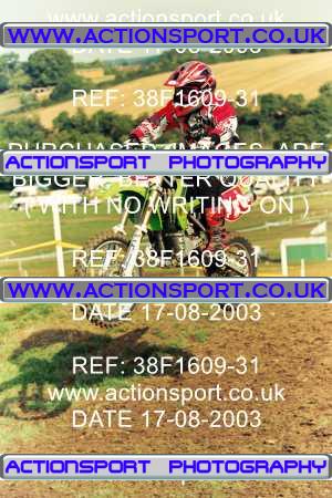 Photo: 38F1609-31 ActionSport Photography 17/08/2003 Moredon MX Aces of Motocross - Farleigh Castle _5_SW85s #150