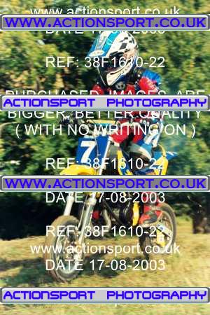 Photo: 38F1610-22 ActionSport Photography 17/08/2003 Moredon MX Aces of Motocross - Farleigh Castle _7_Autos #7