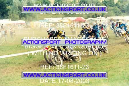 Photo: 38F1611-23 ActionSport Photography 17/08/2003 Moredon MX Aces of Motocross - Farleigh Castle _1_AMX-A #59