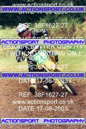Photo: 38F1627-27 ActionSport Photography 17/08/2003 Moredon MX Aces of Motocross - Farleigh Castle _4_BW85s #28