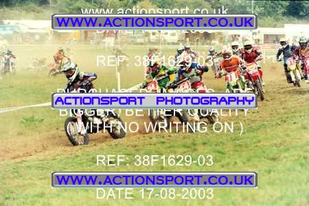Photo: 38F1629-03 ActionSport Photography 17/08/2003 Moredon MX Aces of Motocross - Farleigh Castle _5_SW85s #44