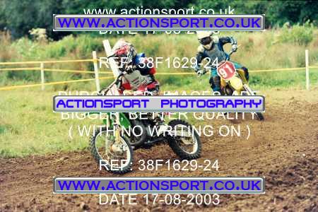 Photo: 38F1629-24 ActionSport Photography 17/08/2003 Moredon MX Aces of Motocross - Farleigh Castle _5_SW85s #44