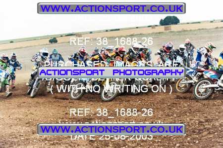 Photo: 38_1688-26 ActionSport Photography 25/08/2003 YMSA Poole & Parkstone MC - Winterbourne Gunner _6_Senior125 #80