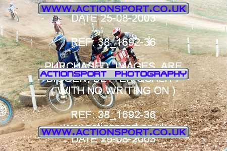 Photo: 38_1692-36 ActionSport Photography 25/08/2003 YMSA Poole & Parkstone MC - Winterbourne Gunner _7_Novices #40