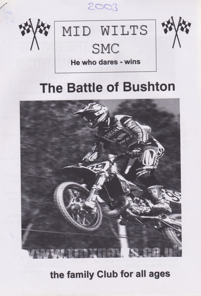 Event programme page