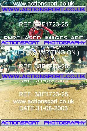 Photo: 38F1723-25 ActionSport Photography 31/08/2003 AMCA Cheltenham AMCA - Brookthorpe  _2_125Experts #152