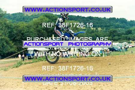 Photo: 38F1726-16 ActionSport Photography 31/08/2003 AMCA Cheltenham AMCA - Brookthorpe  _3_InterJuniors #341