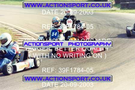 Photo: 39F1784-05 ActionSport Photography 20/09/2003 F6 Karting - Bayford Meadow _1_Biland-F6Biland-F6Open #88