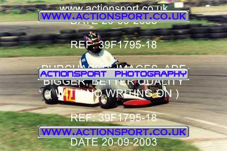 Photo: 39F1795-18 ActionSport Photography 20/09/2003 F6 Karting - Bayford Meadow _7_SeniorTKM4Stroke-F6Modified-ProKartHeavy #47