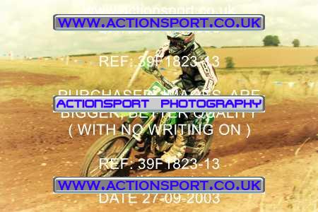 Photo: 39F1823-13 ActionSport Photography 26-27/09/2003 ACU BYMX Team Event - Polesworth _1_AMX #33