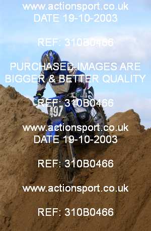 Photo: 310B0466 ActionSport Photography 18,19/10/2003 Weston Beach Race  _2_Solos #497