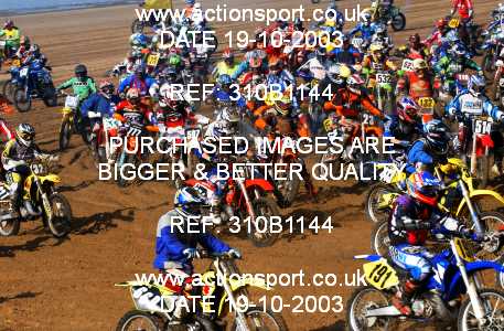 Photo: 310B1144 ActionSport Photography 18,19/10/2003 Weston Beach Race  _2_Solos #132