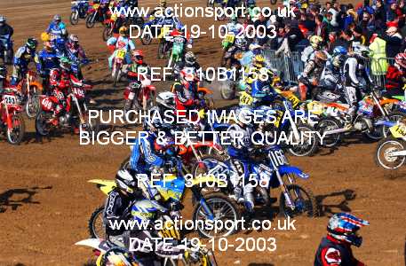 Photo: 310B1158 ActionSport Photography 18,19/10/2003 Weston Beach Race  _2_Solos #582