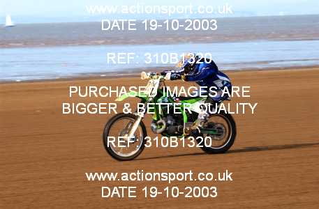 Photo: 310B1320 ActionSport Photography 18,19/10/2003 Weston Beach Race  _2_Solos #231