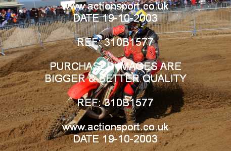 Photo: 310B1577 ActionSport Photography 18,19/10/2003 Weston Beach Race  _2_Solos #34