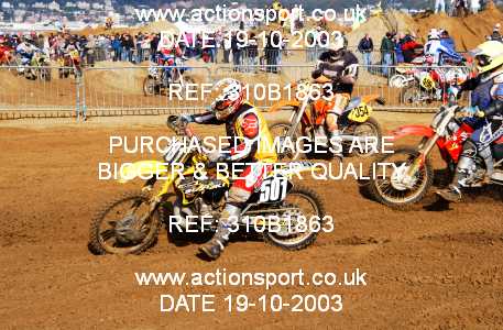 Photo: 310B1863 ActionSport Photography 18,19/10/2003 Weston Beach Race  _2_Solos #501