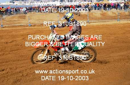 Photo: 310B1890 ActionSport Photography 18,19/10/2003 Weston Beach Race  _2_Solos #34